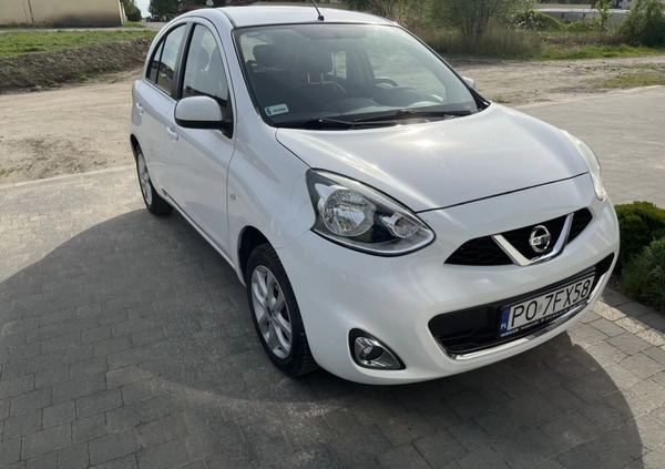 Nissan Micra cena 26900 przebieg: 68000, rok produkcji 2017 z Kościan małe 29